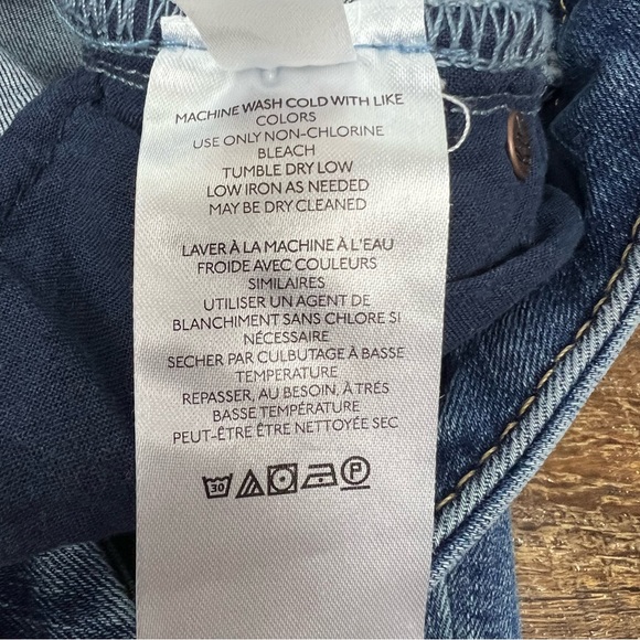 Free People Skinny Jeans Blue Denim Women’s Size 28 - Picture 7 of 7